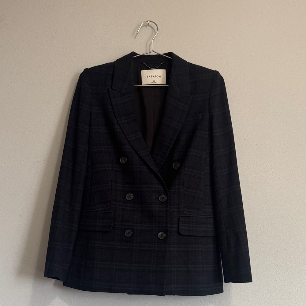 Babaton Plaid Blazer